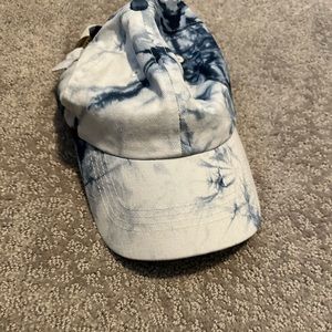 Tie dye baseball cap